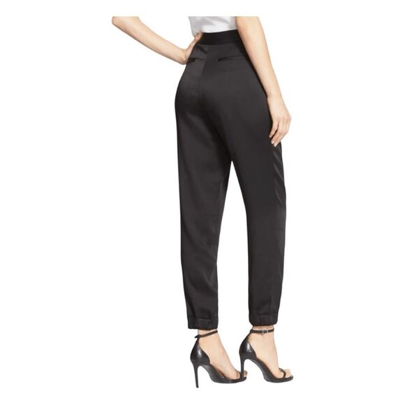 Kate Spade Satin Cinched Bottom Jogger Trouser Dress Pants 6 - Picture 2 of 13